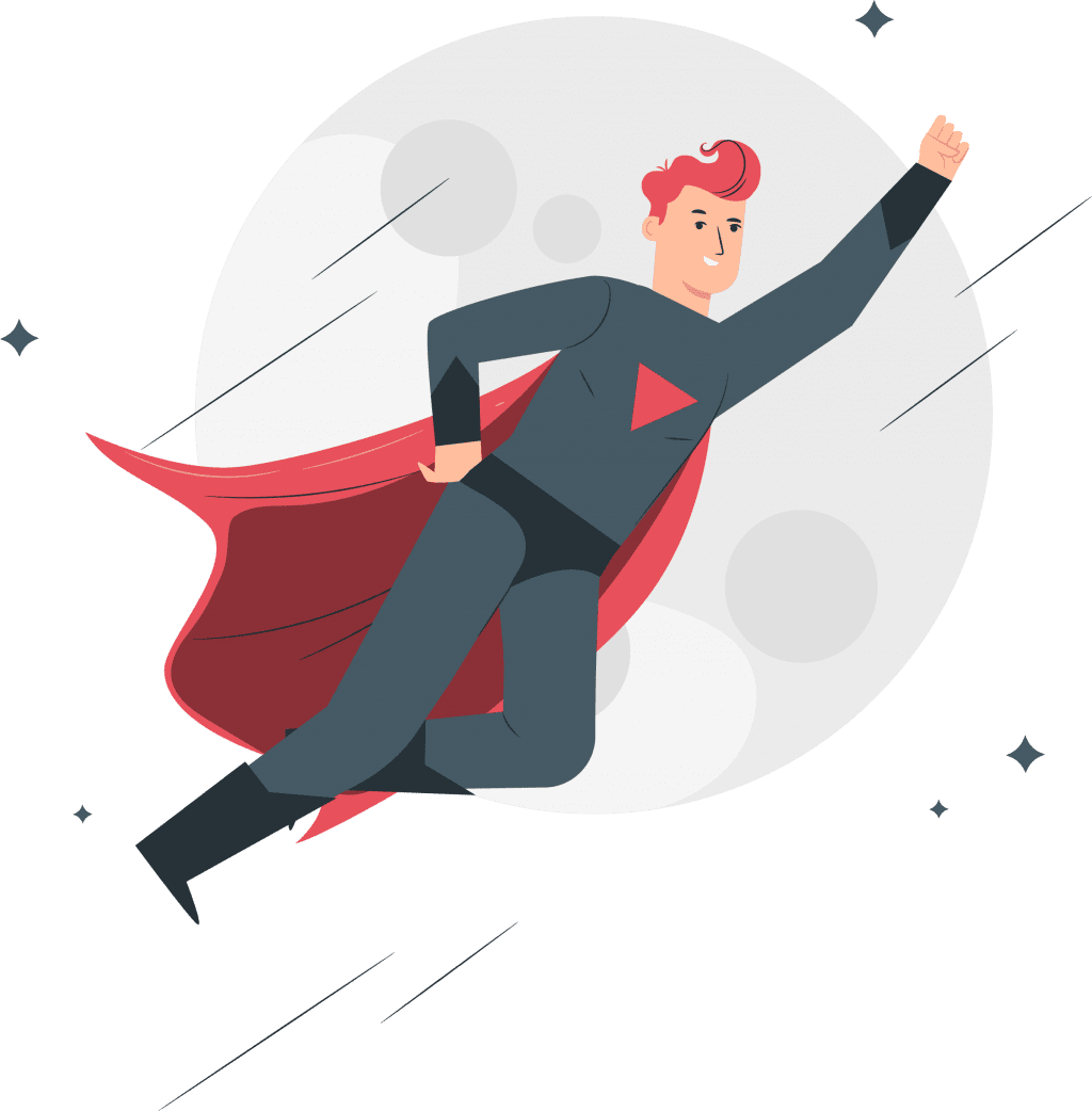 Marketing hero if flying to help boost your conversion rate