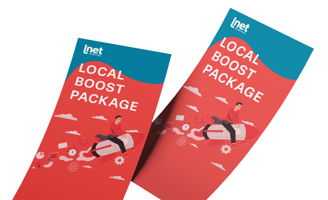 Local SEO Boost Package Flyer