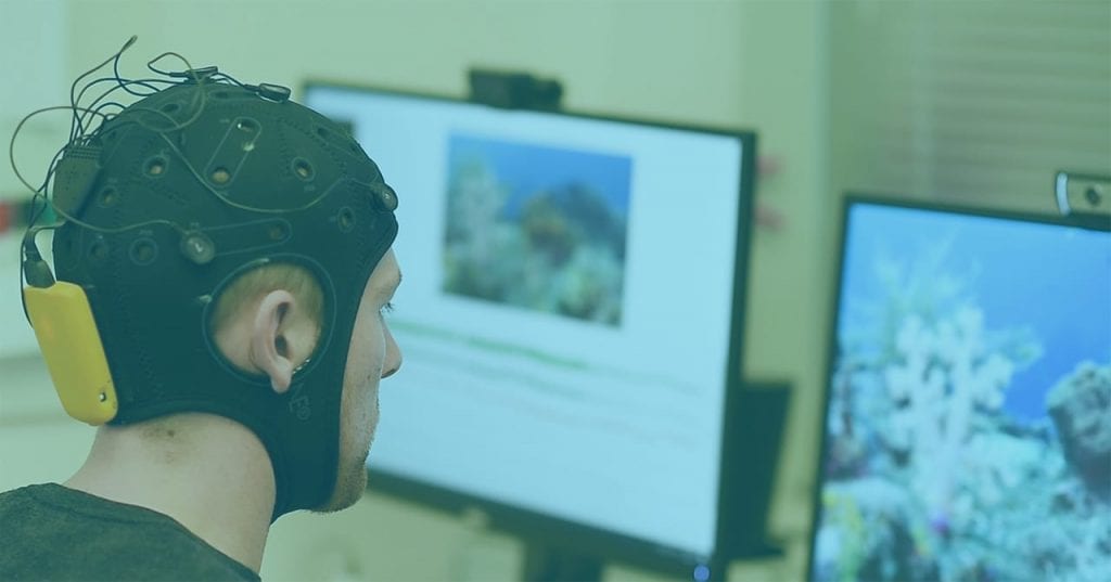 consumer behaviour research with helmet on