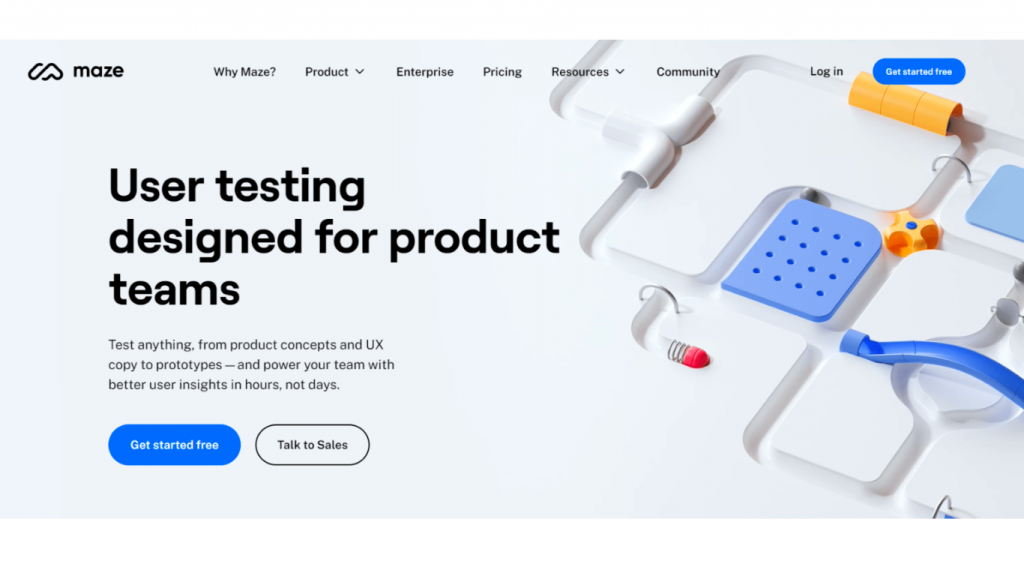 maze homepage